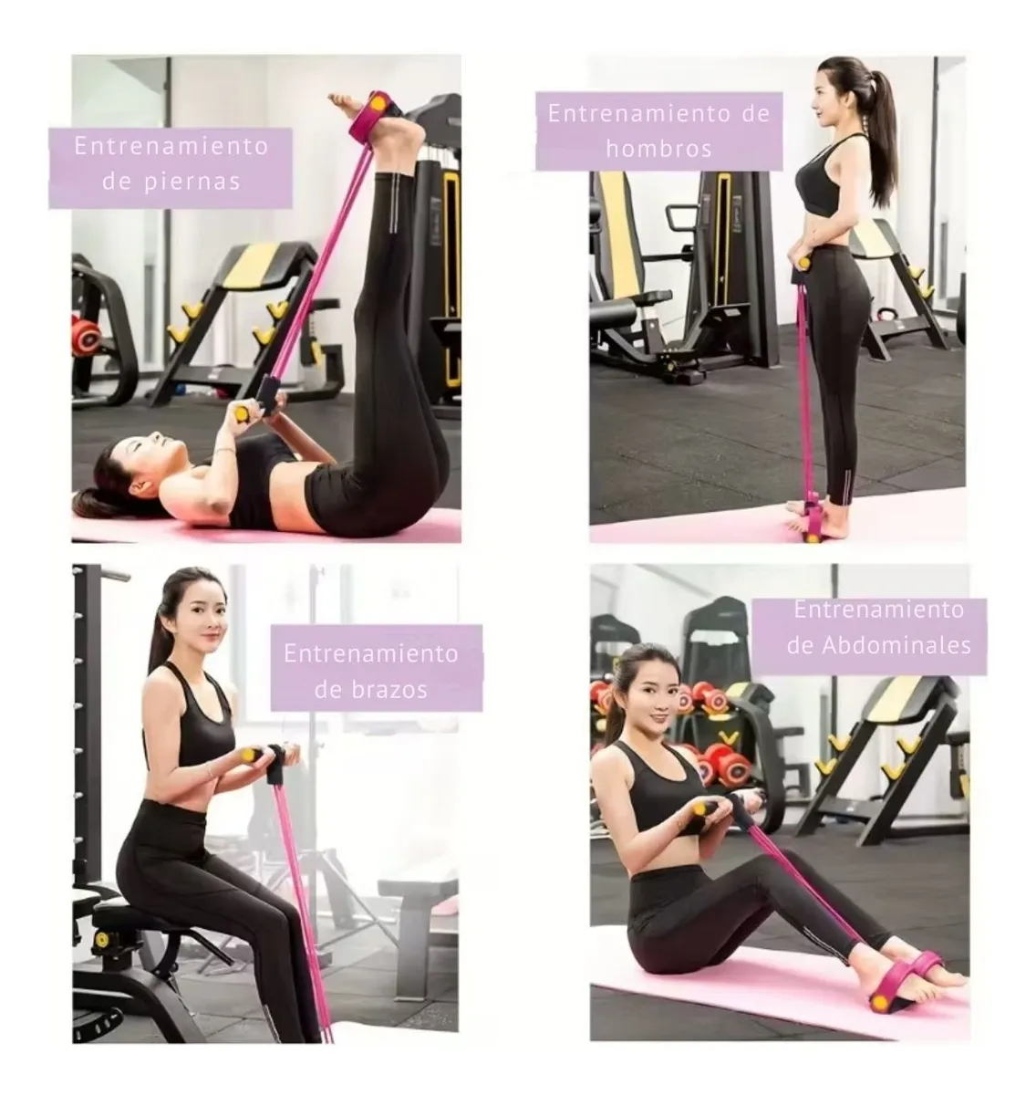 Banda Elástica MaxBurn | Piernas definidas y glúteos levantados rápido + EBOOK GRATIS